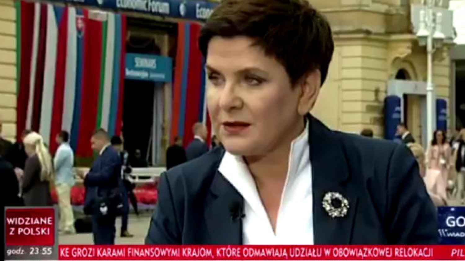Beata Szydło ostro skrytykowała sytuację we Francji i w Niemczech.