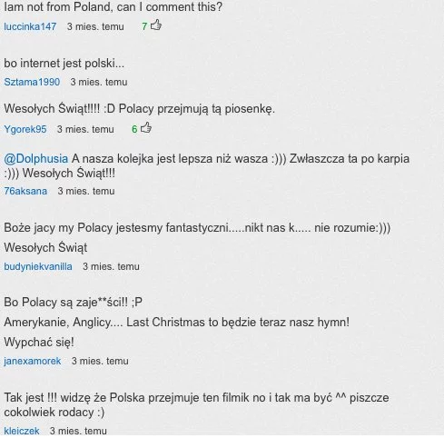 Świąteczne "przejmowanie"