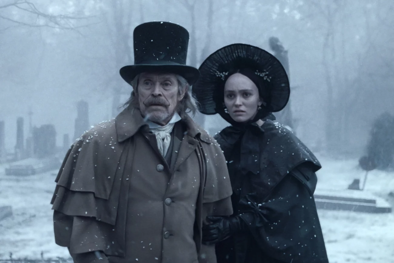 Willem Dafoe i Lily-Rose Depp w filmie "Nosferatu"