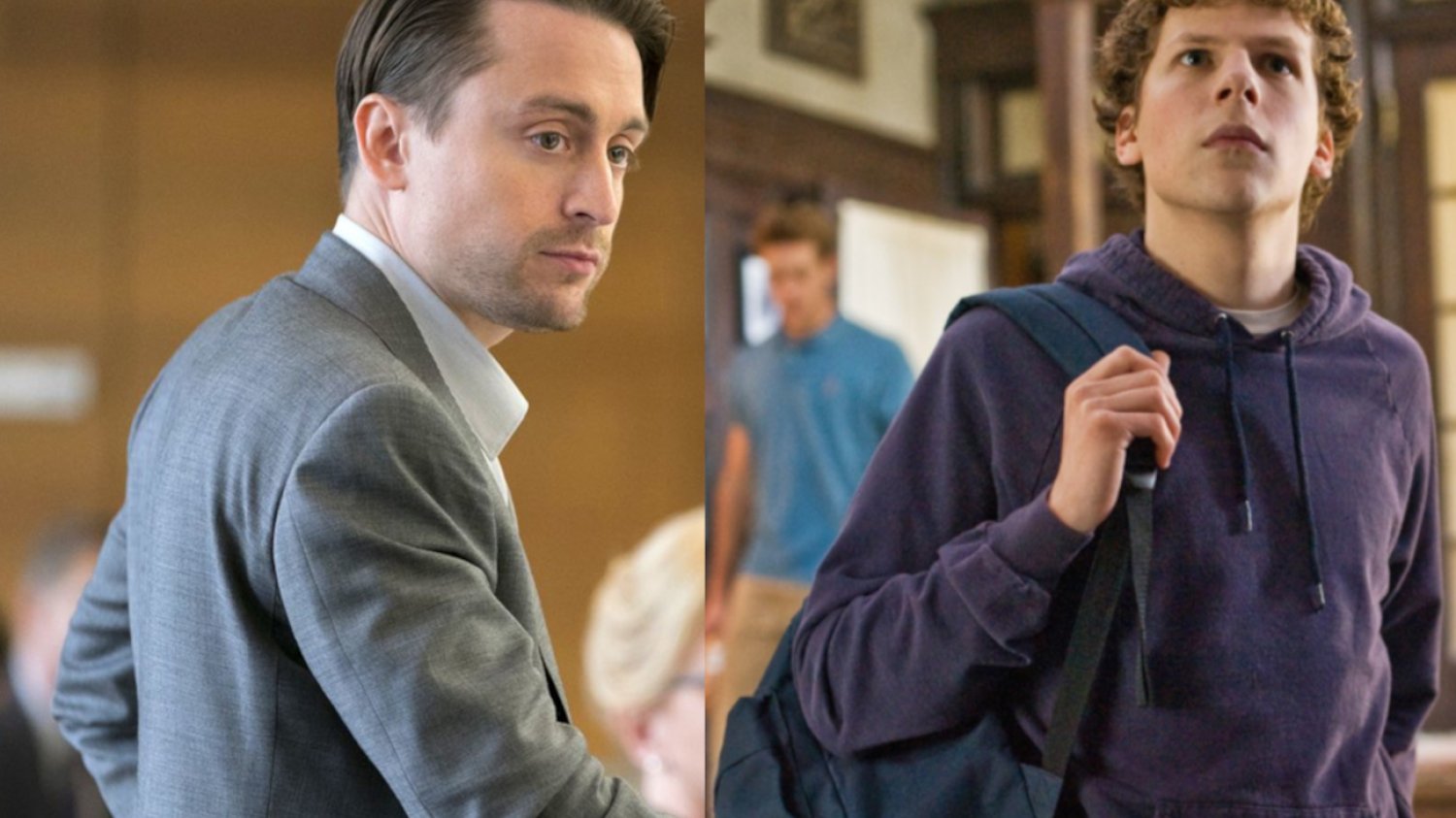 Kieran Culkin ("Sukcesja") oraz Jesse Eisenberg ("The Social Network") w Warszawie.