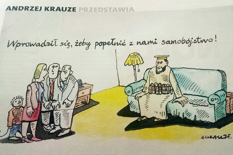 "Gość Niedzielny" publikuje "satyrę", która zrównuje uchodźców z państw muzułmańskich z terrorystami.