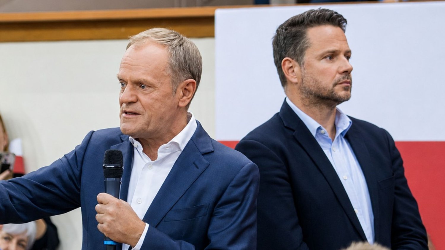 Donald Tusk i Rafał Trzaskowski