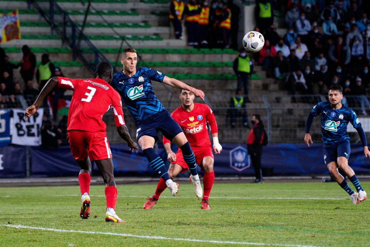 Arkadiusz Milik trafił w niedzielnym meczu Pucharu Francji z US Chauvigny, otwierając wynik spotkania dla OM.