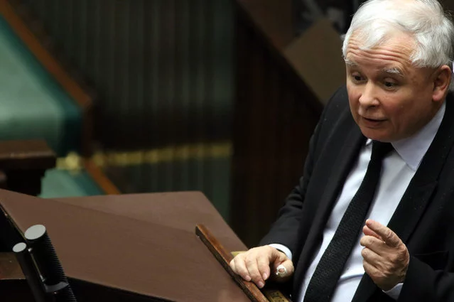 Ta chwila przejdzie do historii: Jarosław Kaczyński udzielił pierwszego wywiadu w Sejmie