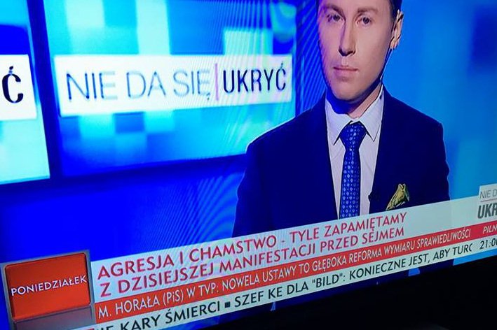 To była gorąca niedziela na pasku TVP Info.