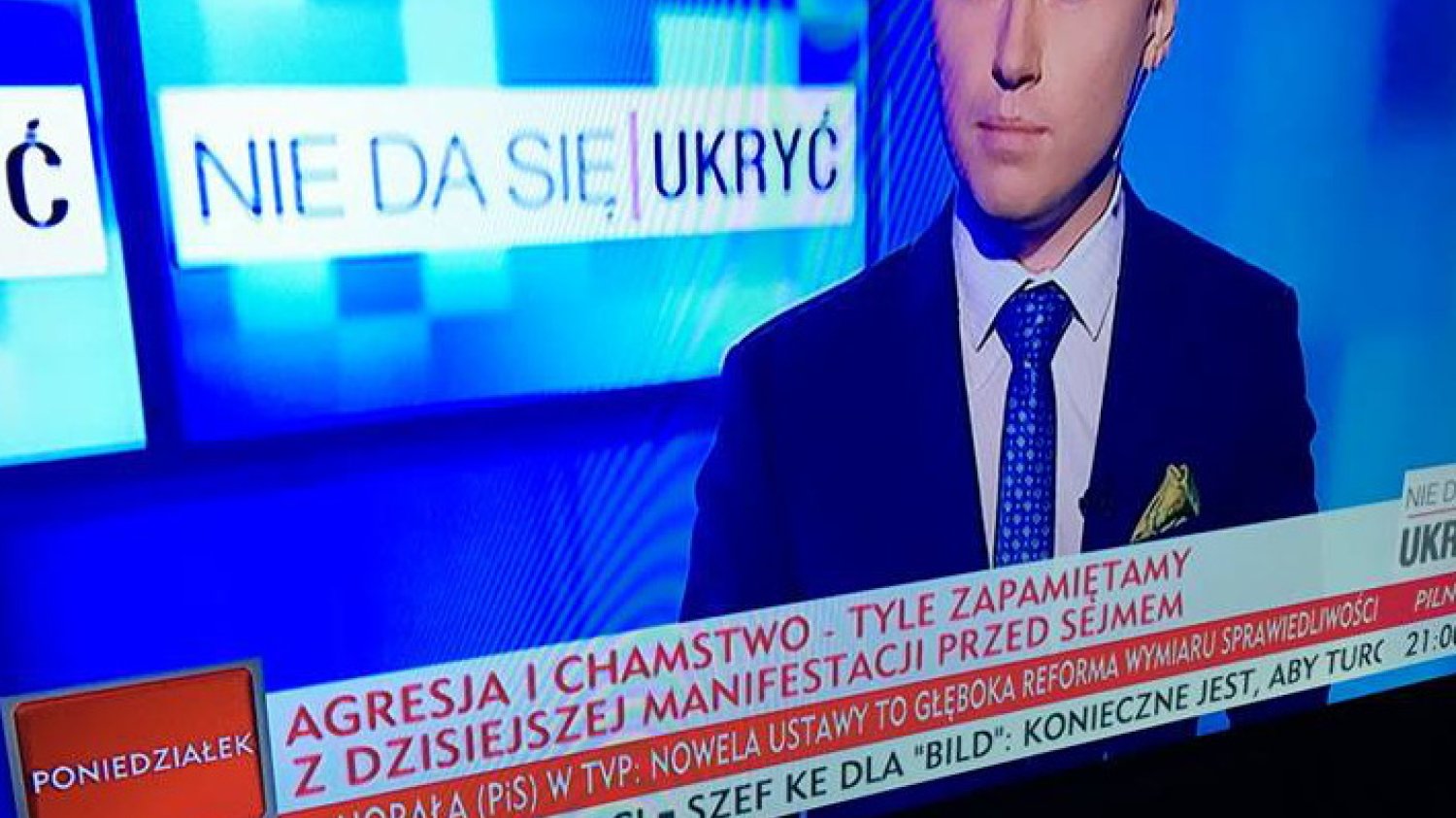 To była gorąca niedziela na pasku TVP Info.
