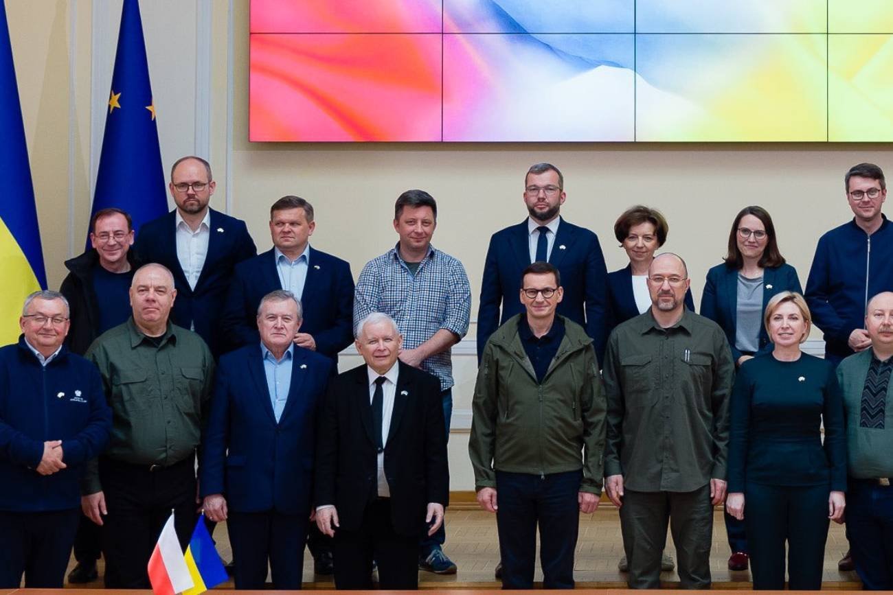 Do Kijowa pojechała ponad połowa składu Rady Ministrów, na czele z premierem