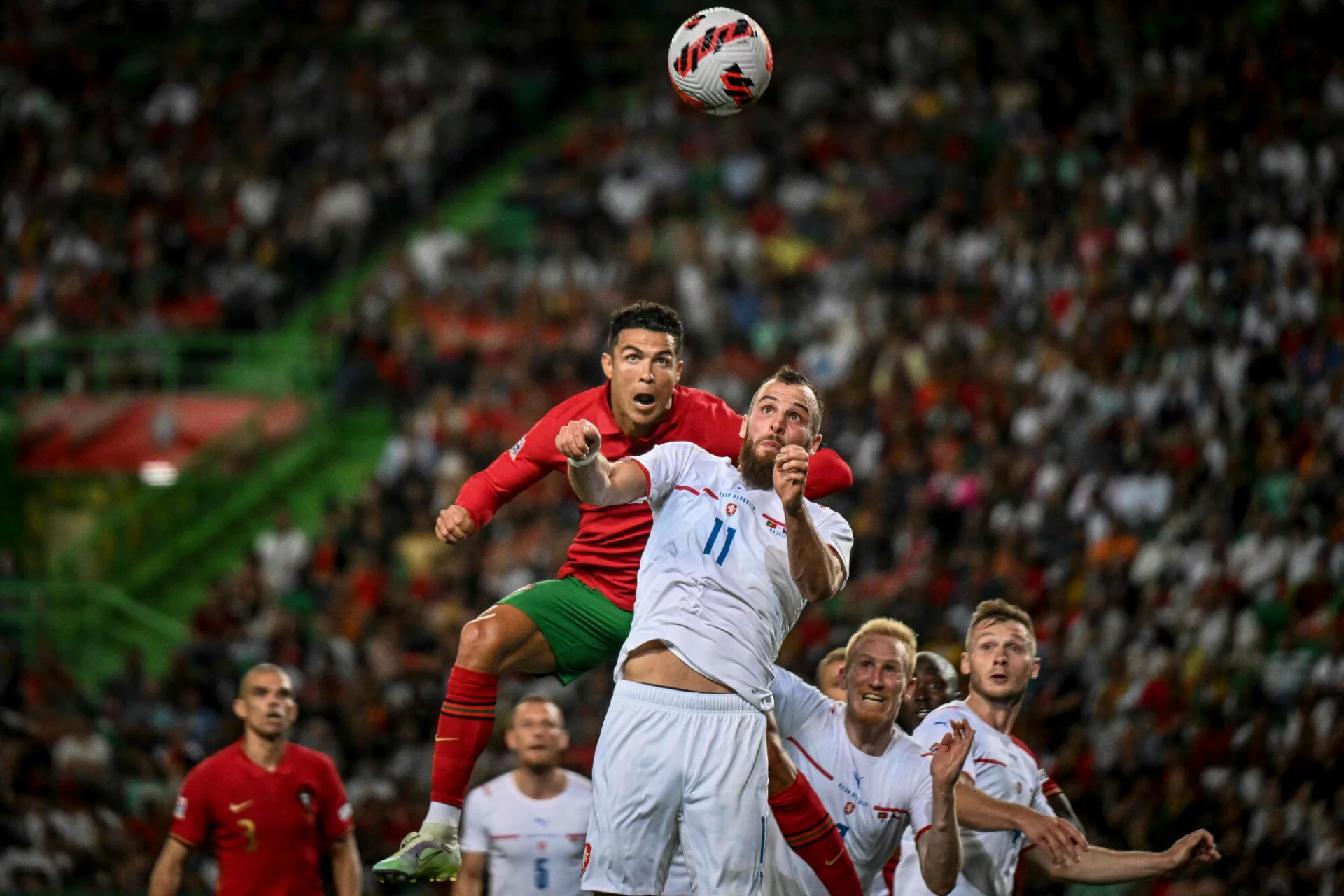 Portugalia ograła Czechy, ale Cristiano Ronaldo nie zdołał wpisać się na listę strzelców