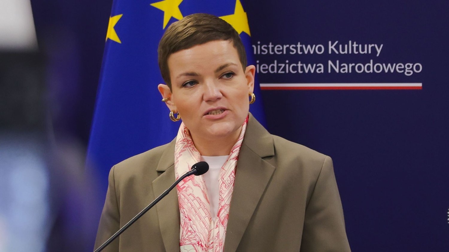 Marta Cienkowska. Ministra Kultury i Dziedzictwa Narodowego.