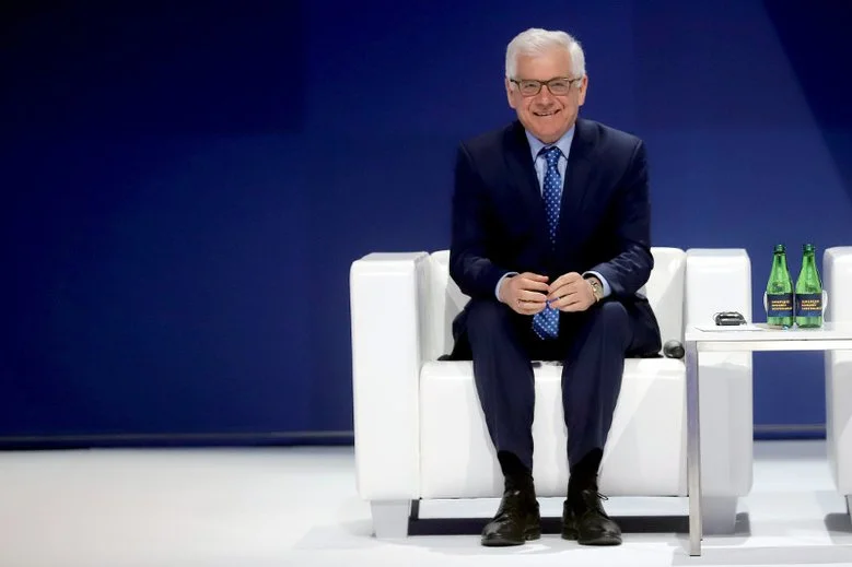 Jacek Czaputowicz mówił w poniedziałek o rosyjskiej napaści na morzu... Azorskim.