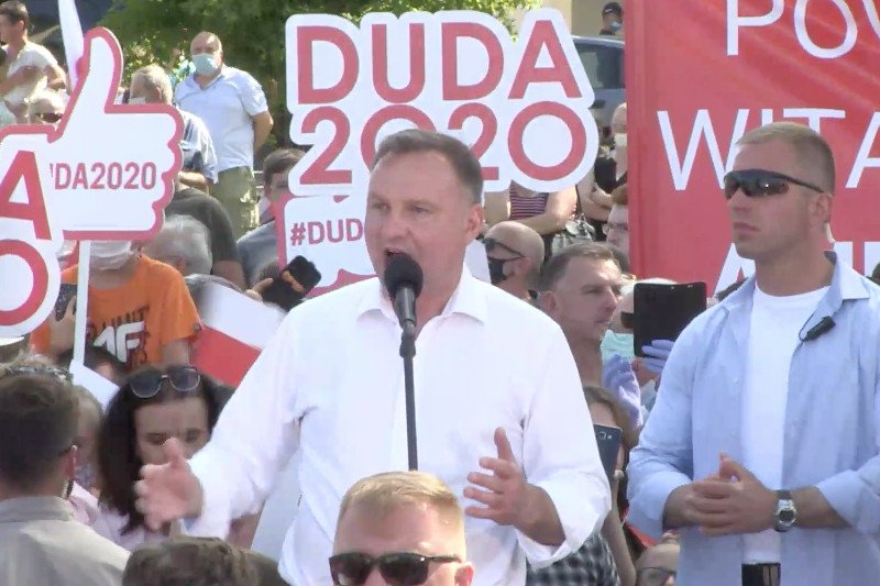 Andrzej Duda w Dębicy: Ja mam serce polskie