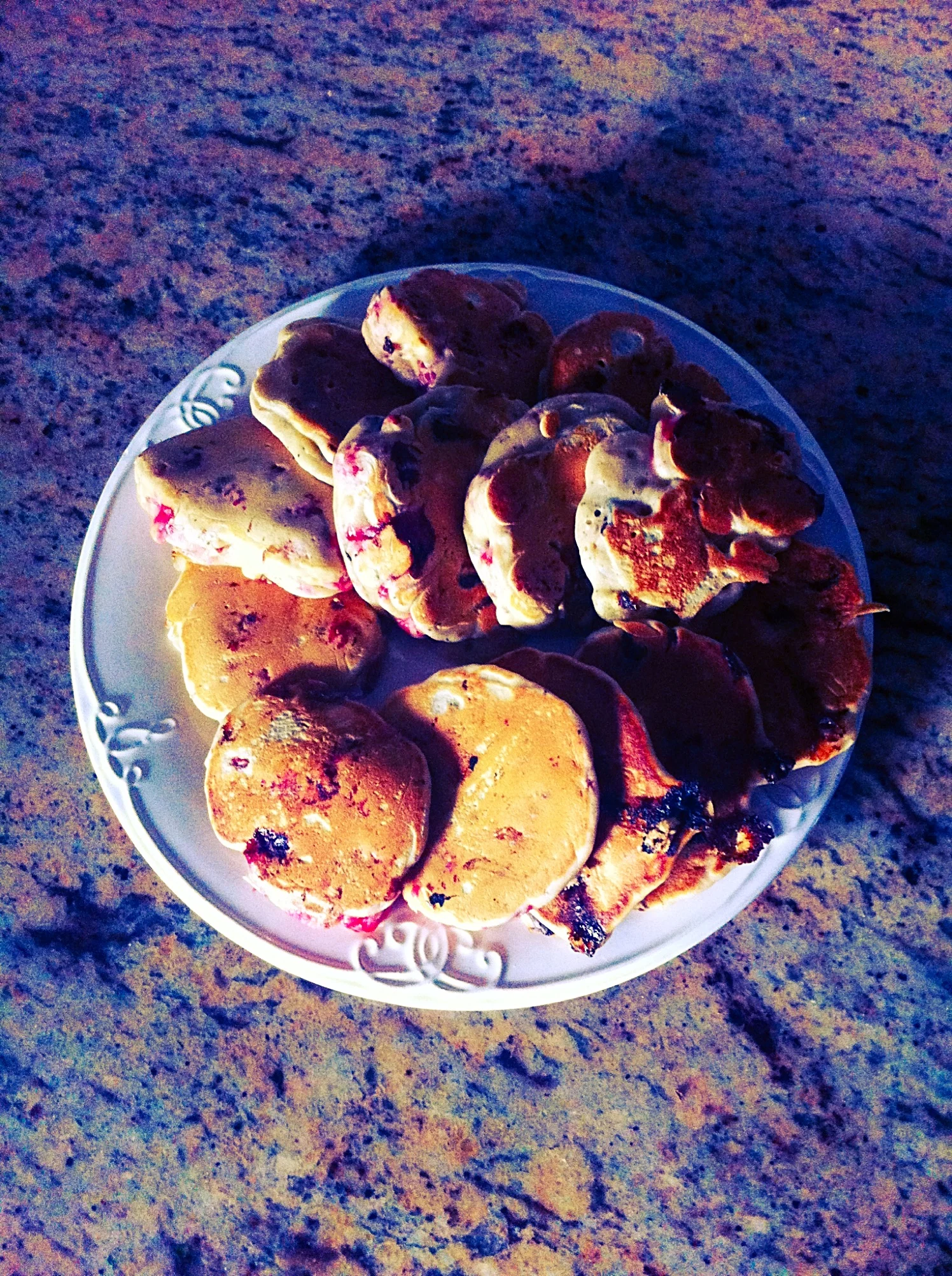 Pancakes z malinami