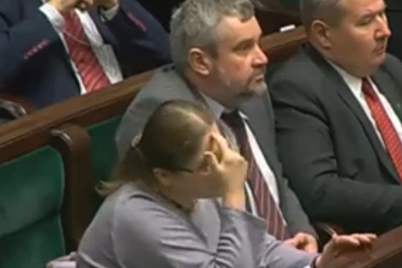 Prof. Pawłowicz w Sejmie.