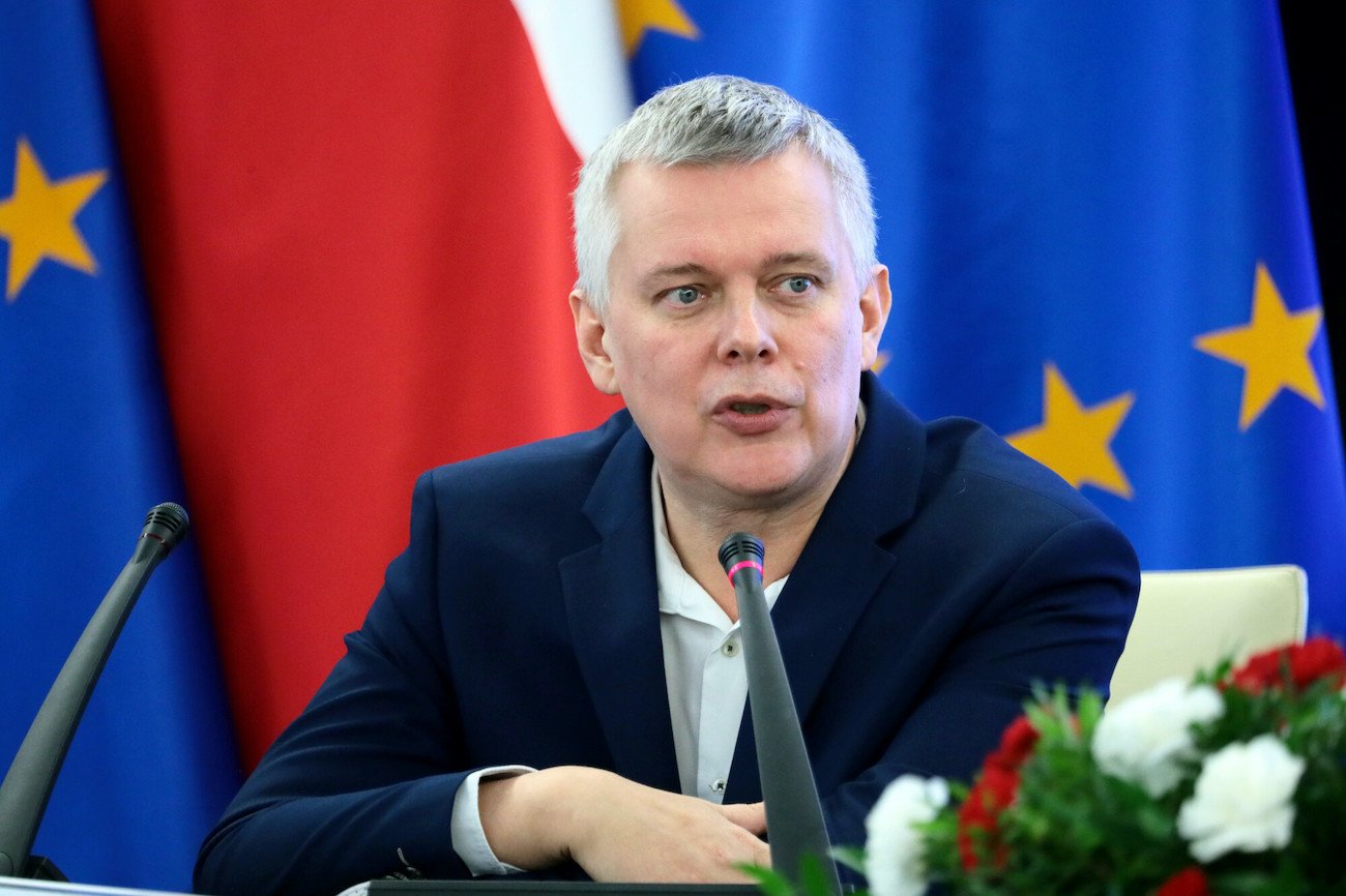 Tomasz Siemoniak, poseł PO. Jego żona, Małgorzata Siemoniak, pracuje w TVP.