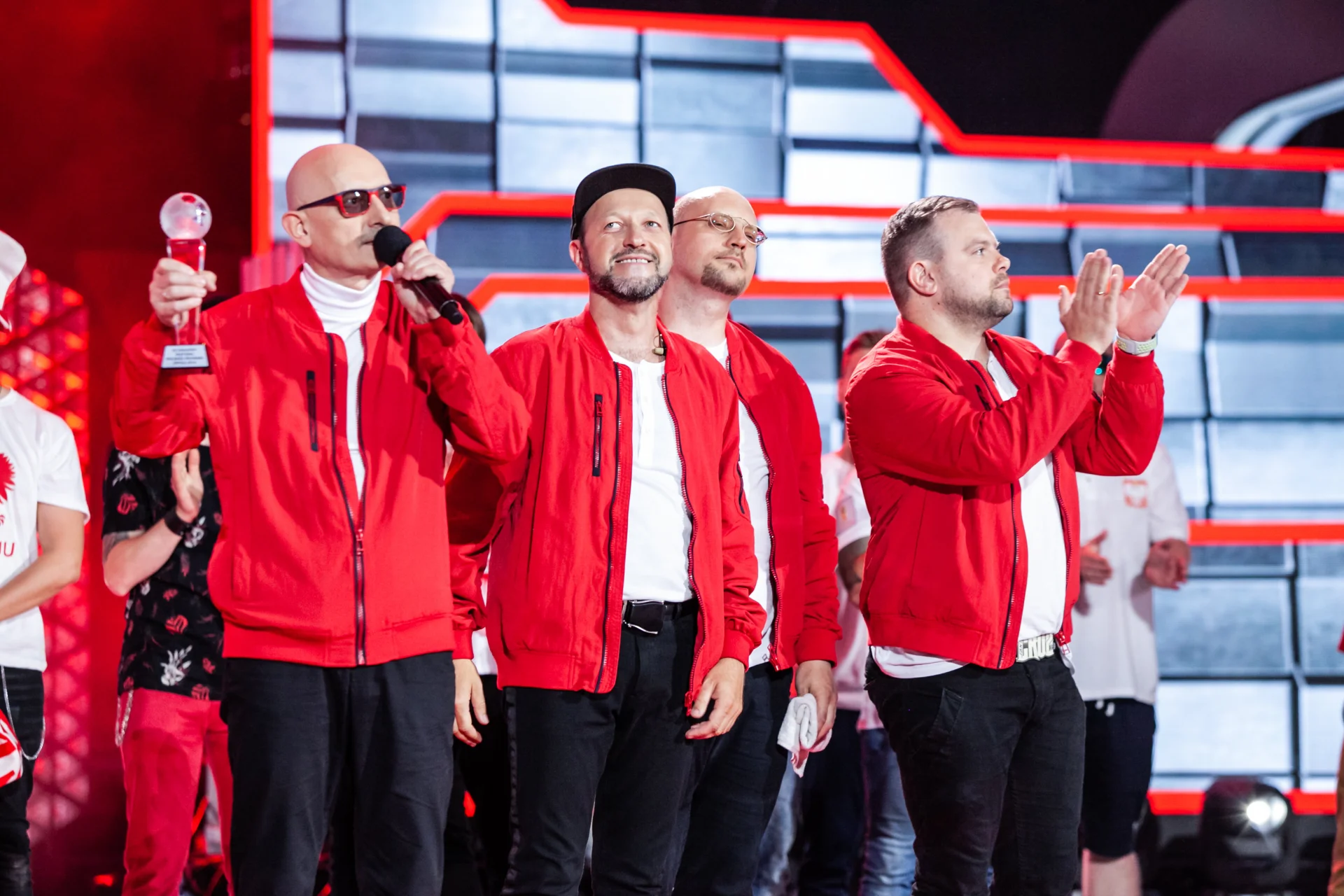 Konkurs "Przebój na mundial" na tegorocznym festiwalu w Opolu wygrał zespół Kombi z piosenką "Polska drużyna"