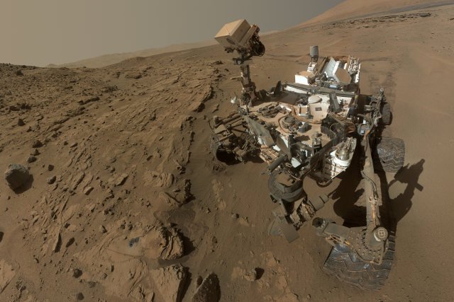 Obecność metanu odkrył na Marsie łazik Curiosity