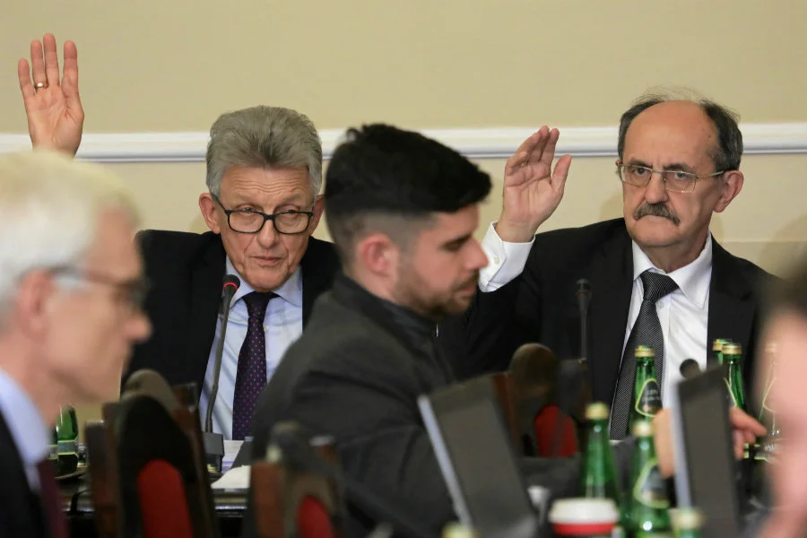Andrzej Matusiewicz z PiS - przedstawiciel wnioskodawca projektu nowelizacji o Sądzie Najwyższym.