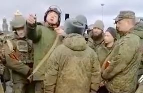 Rosyjscy żołnierze awanturowali się z dowódcami.