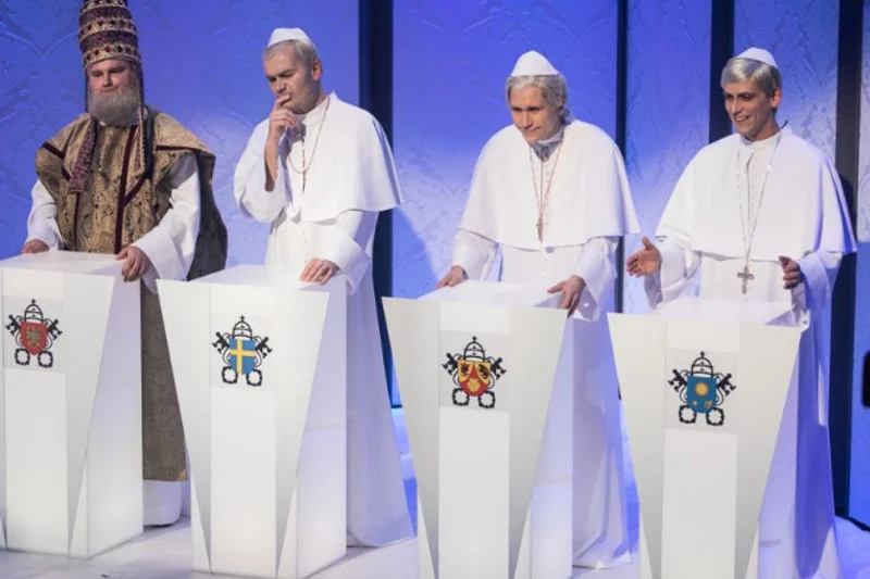 Papież Franciszek w konkursie Telewizji Narodowej miał... przechlapane. Mógł wygrać tylko jeden papież.