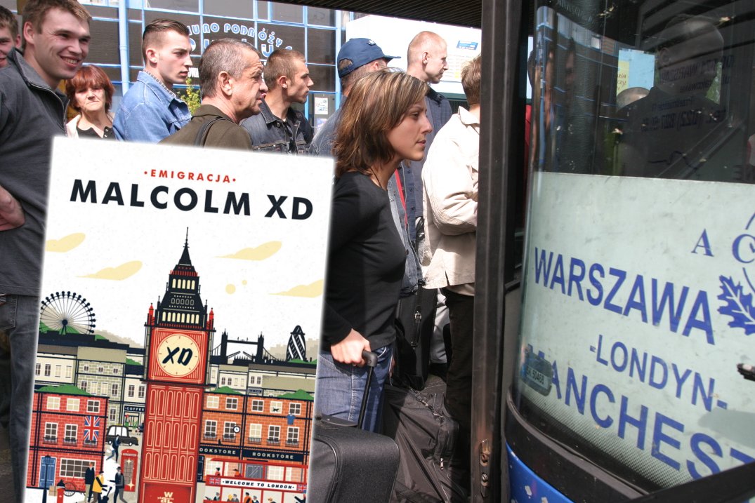 "Emigracja" to książkowy debiut Malcolma XD - internetowego twórcy znanego z pasty o ojcu, fanatyku wędkarstwa