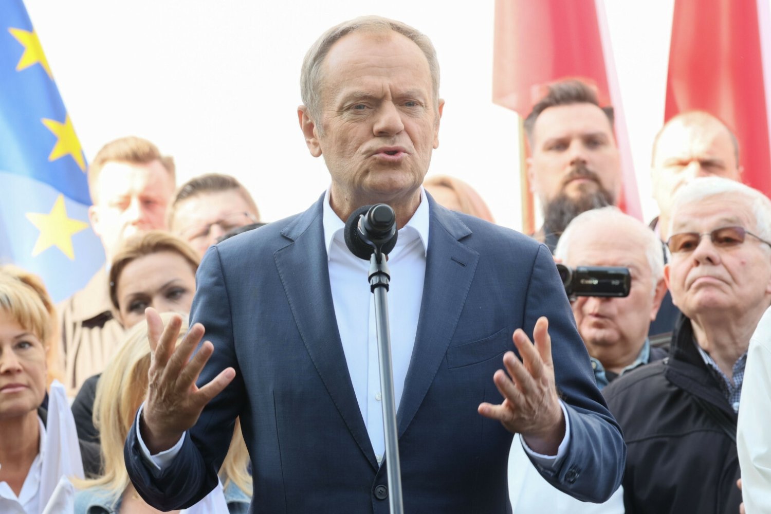 Lider PO Donald Tusk.