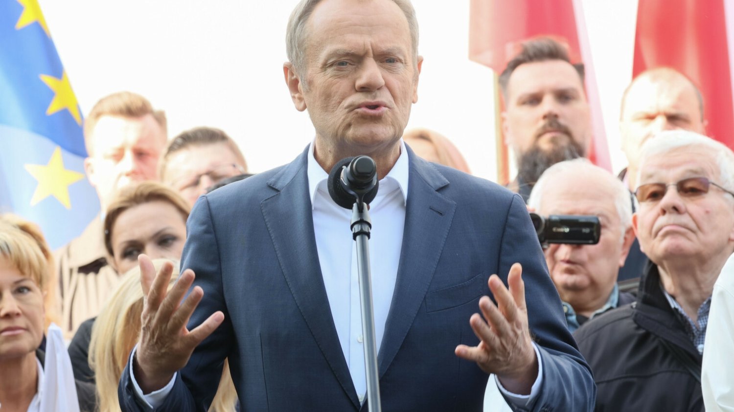 Lider PO Donald Tusk.