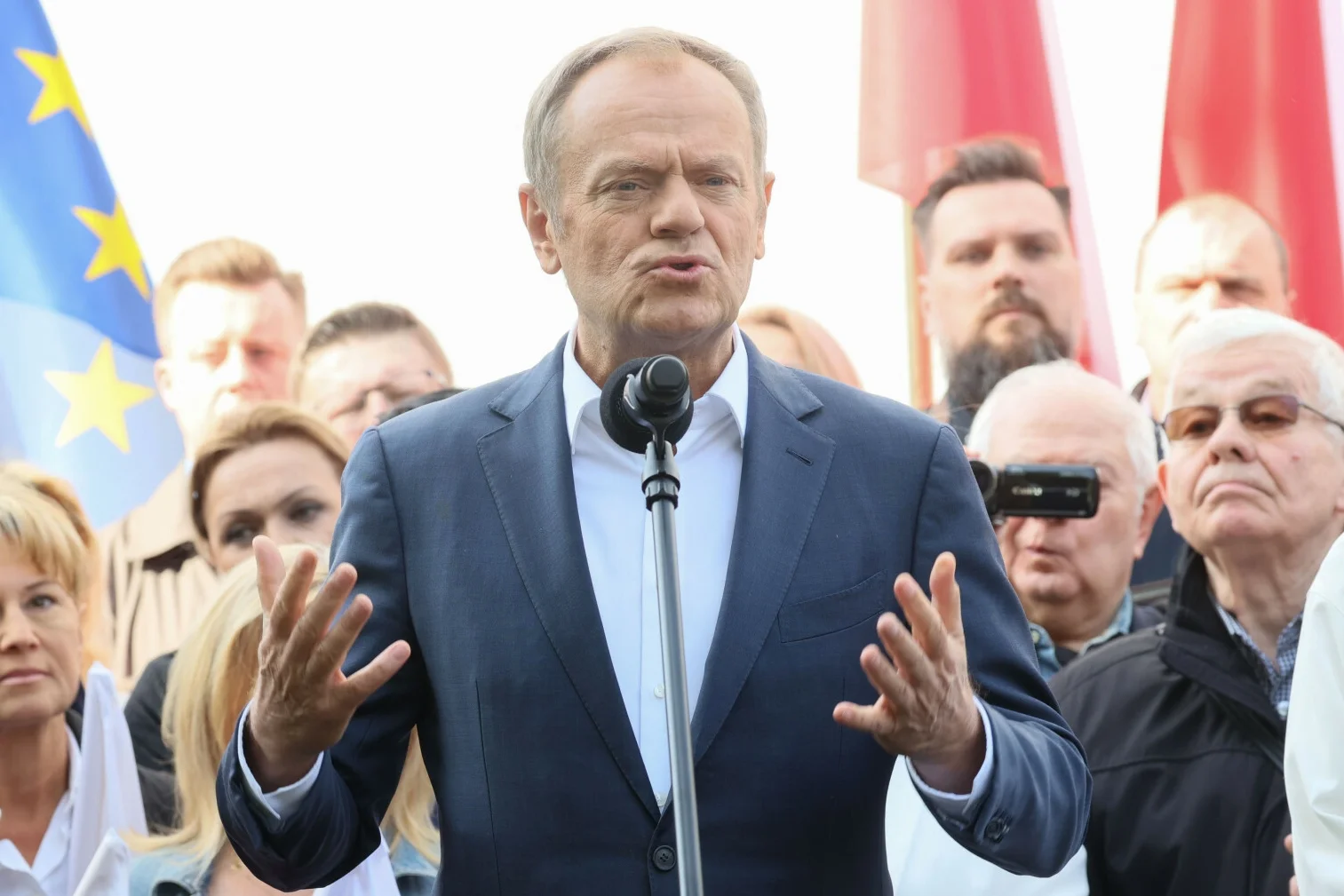 Lider PO Donald Tusk.