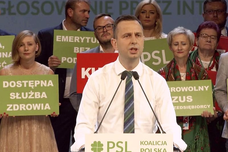 Na konwencji wyborczej PSL w Płocku Władysław Kosiniak-Kamysz próbował wyjaśnić przyczyny zawarcia Koalicji Polskiej z Kukiz'15.