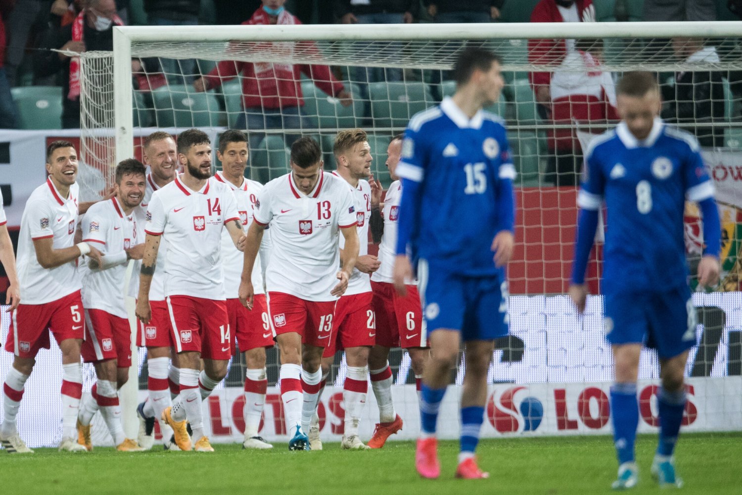 Polacy wyprzedzili tylko Bośniaków w ostatniej edycji Ligi Narodów, ale utrzymali się w elicie
