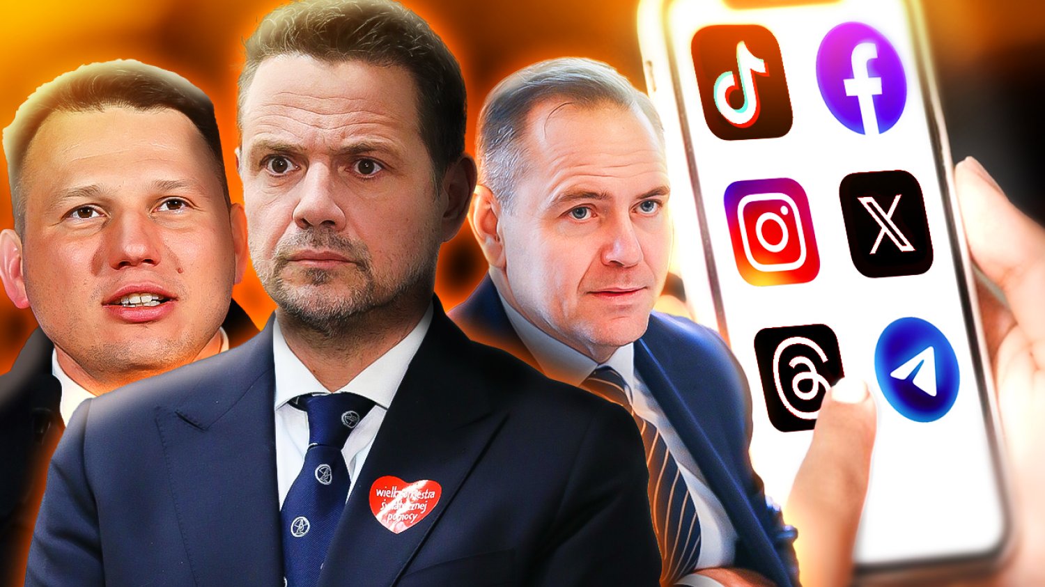 Kto startuje w wyborach prezydenckich wie, że kampania w sieci to konieczność. Ale to nie znaczy, że zasięgi kandydatów w internecie przekładają się na ich zasięgi przy urnach. Jednak problemy w sieci mogą przełożyć się na wynik wyborczy. Sławomir Mentzen, Rafał Trzaskowski i Karol Nawrocki – kandydaci w wyborach prezydenckich.