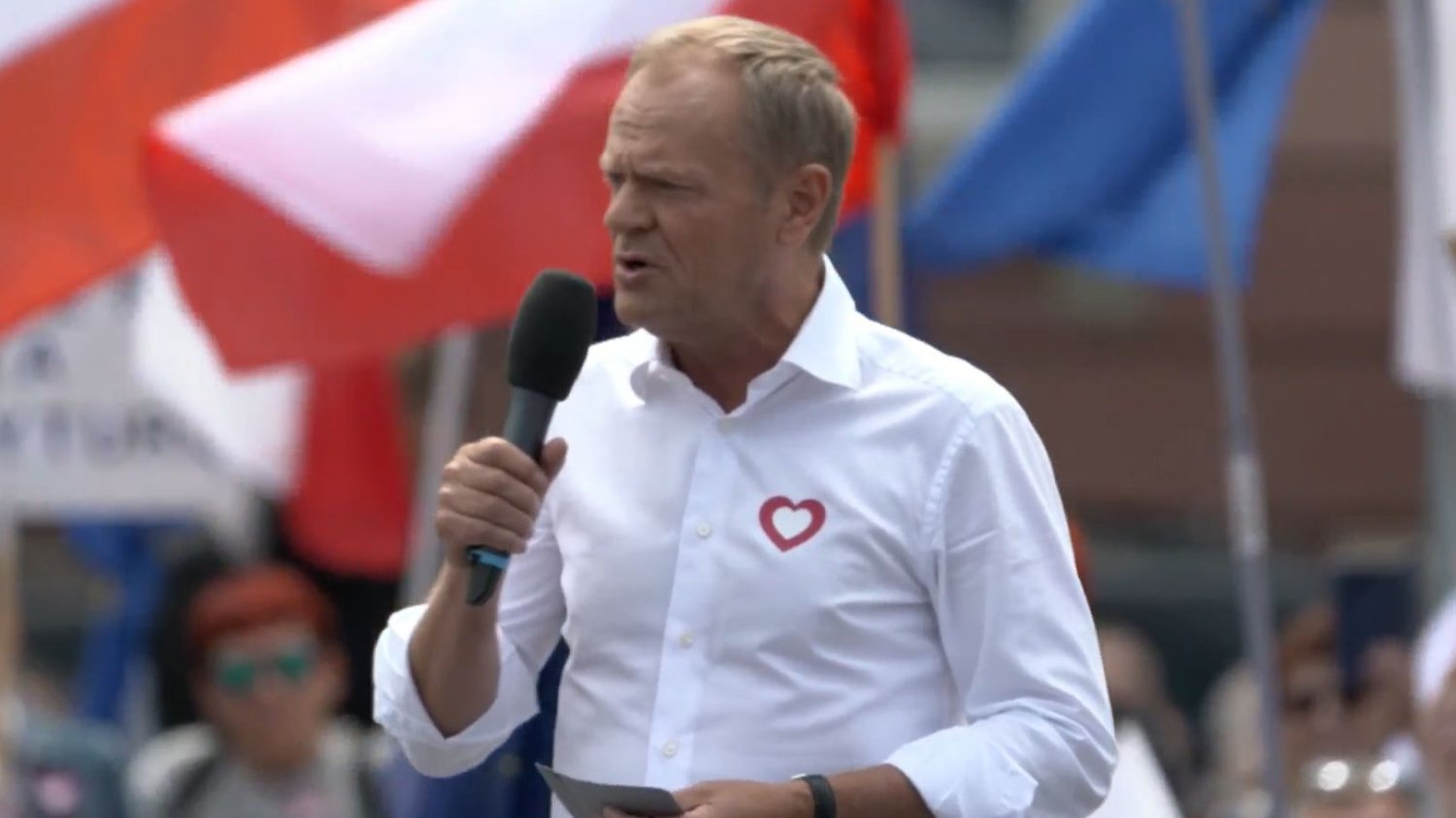 Donald Tusk zwrócił się na wiecu we Wrocławiu wprost do Jarosława Kaczyńskiego.