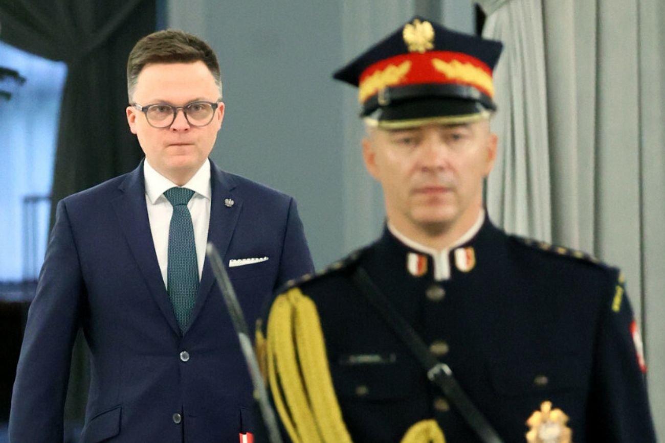 Szymon Hołownia mocno staje w obronie Straży Marszałkowskiej.