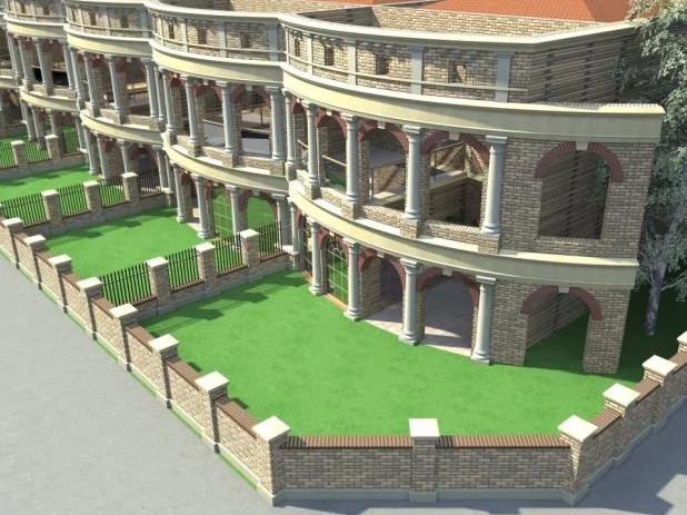 Tak mają wyglądać domy w Colosseo