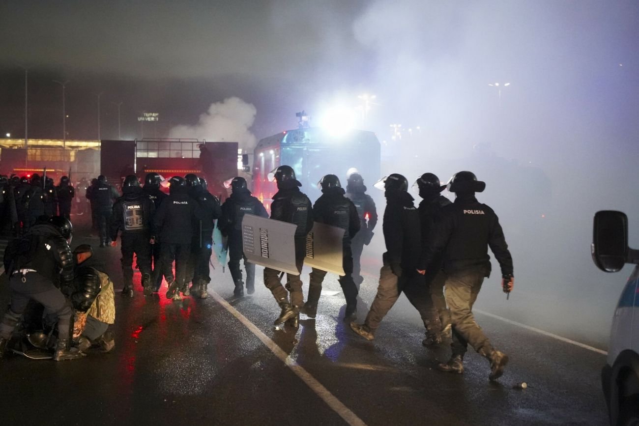 Zamieszki w Kazachstanie.