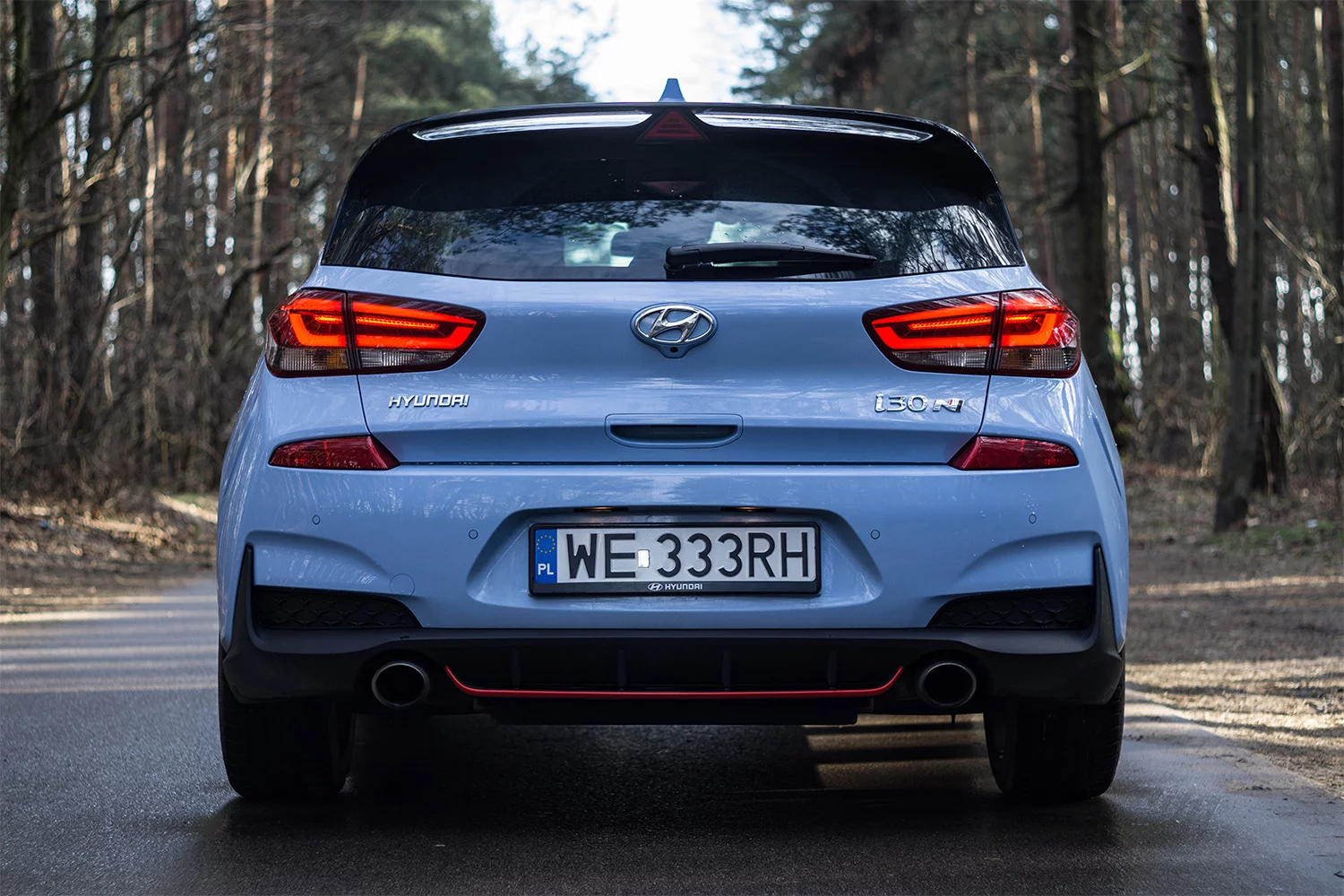Podwójny wydech w Hyundai i30N to tylko zapowiedź emocji.