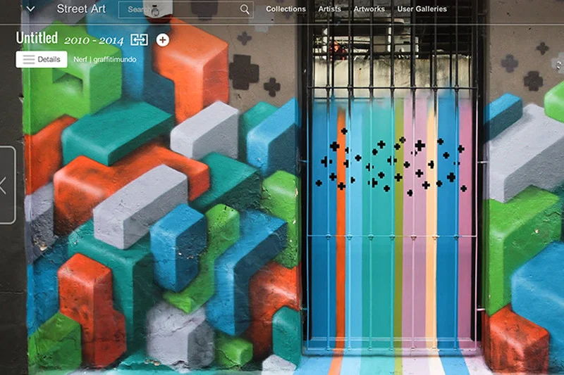 Screen z Google Maps / Street Art