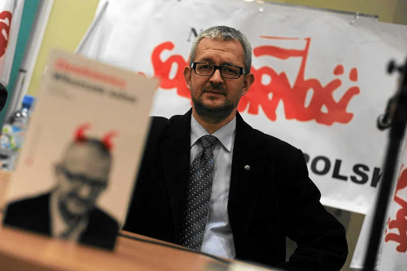 Rafał Ziemkiewicz promował swoją książkę w Sejmie.