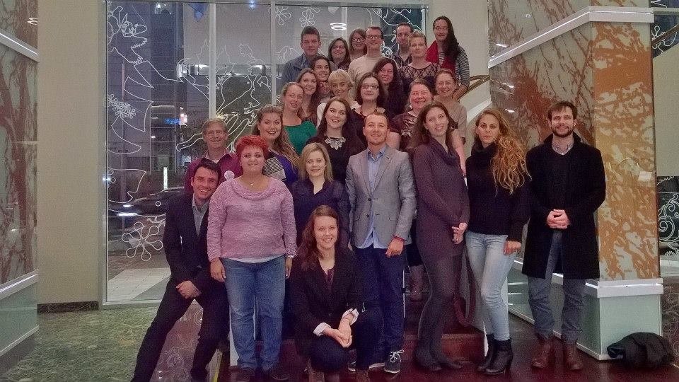 Uczestnicy Szczytu Młodych z chorobami reumatycznymi zorganizowanego przez EULAR