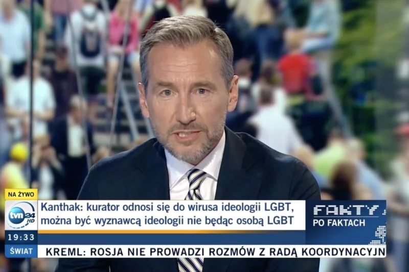 Piotr Kraśko zaorał posła Solidarnej Polski.
