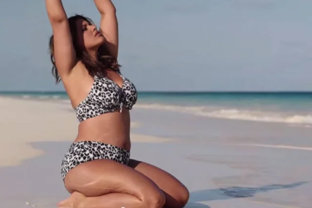Denise Bidot w założeniu przełamuje stereotypy i pokazuje się w bikini bez obróbek komputerowych.
