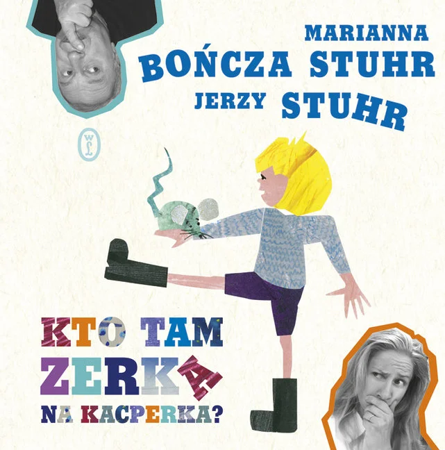 Okładka książki "Kto tam zerka na Kacperka?"