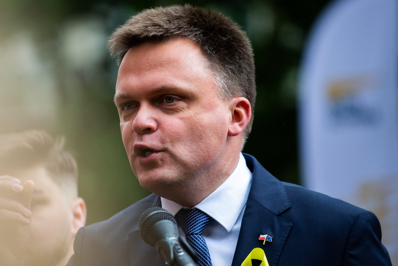 Szymon Hołownia zapowiedział, że na pierwszym kongresie Polski 2050 pojawi się "gość specjalny, który zmieni oblicze polskiej polityki".