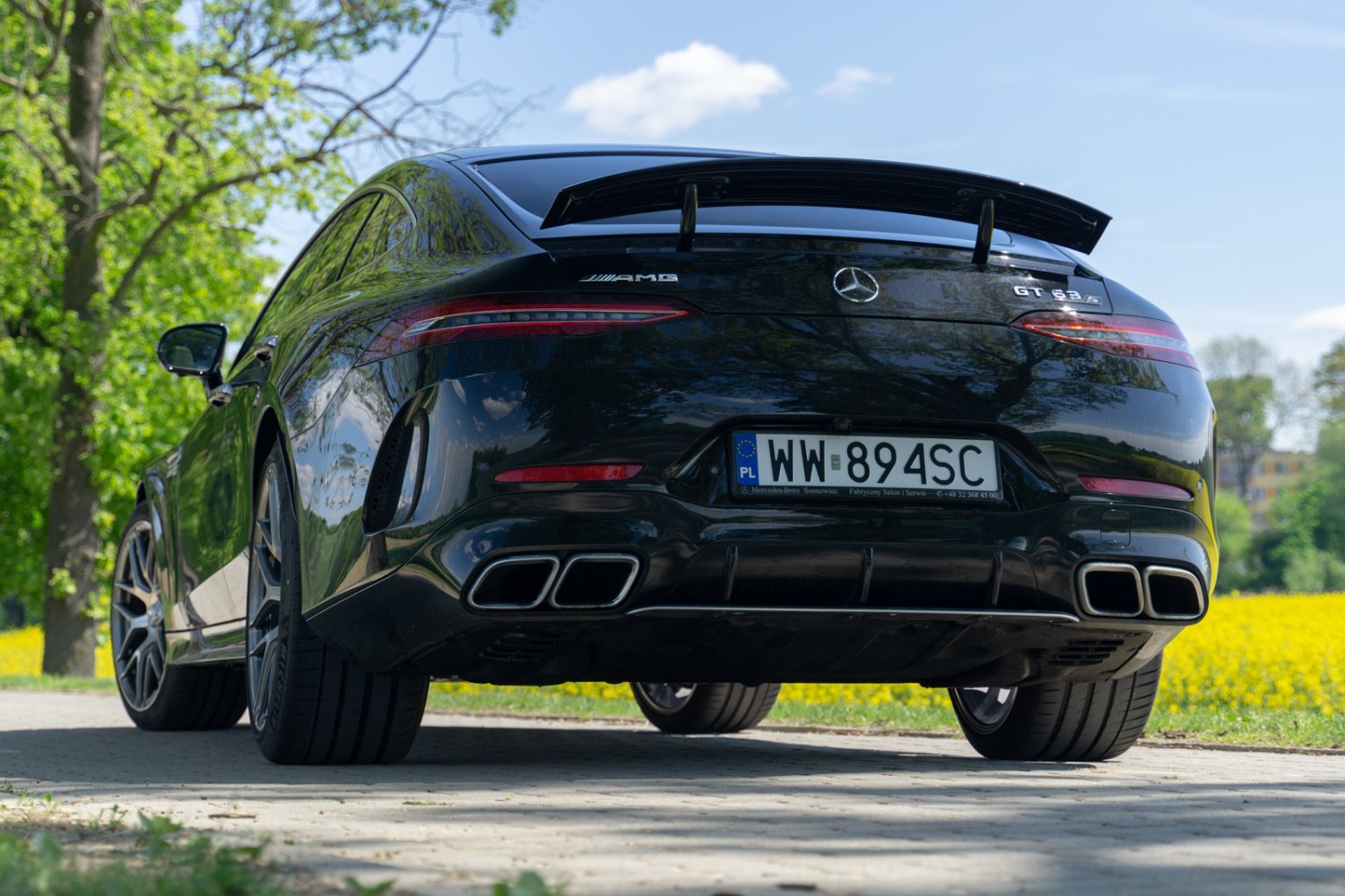 Mercedes-AMG GT 4-door Coupe 63 S to doskonałe auto. I szybkie, i komfortowe.