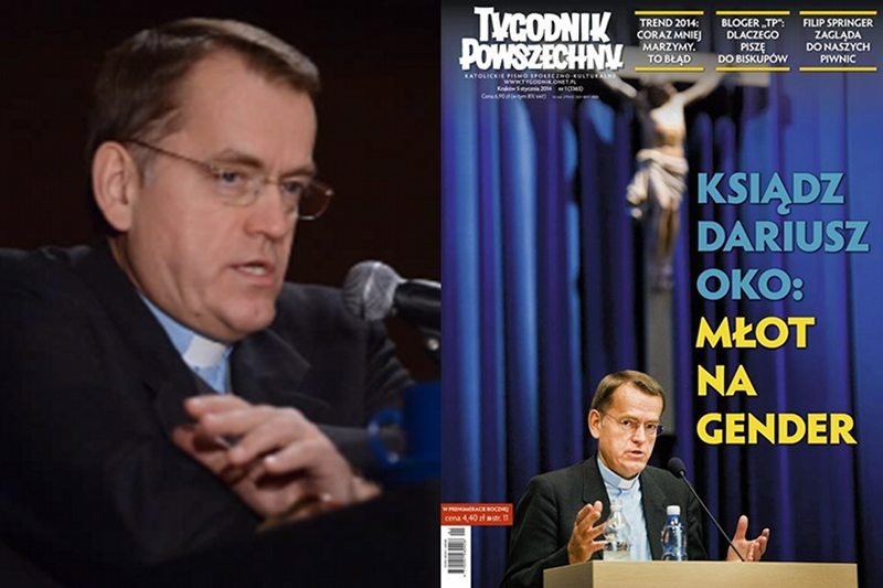 Ksiądz Dariusz Oko oskarża "Tygodnik Powszechny o zdradę Kościoła