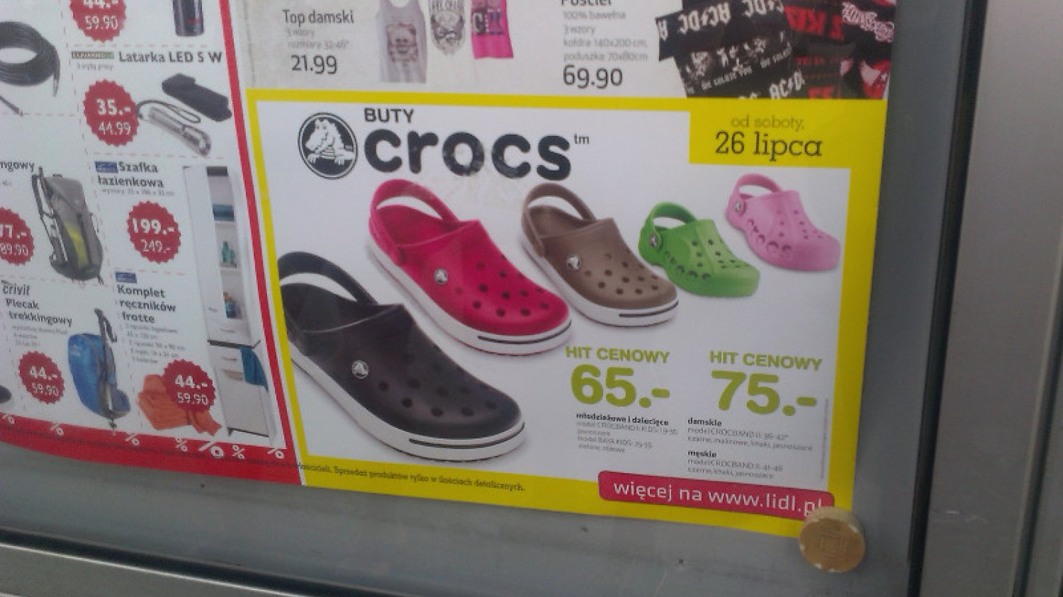 Crocsy wracają do Lidla. Klient: "Będzie walka"