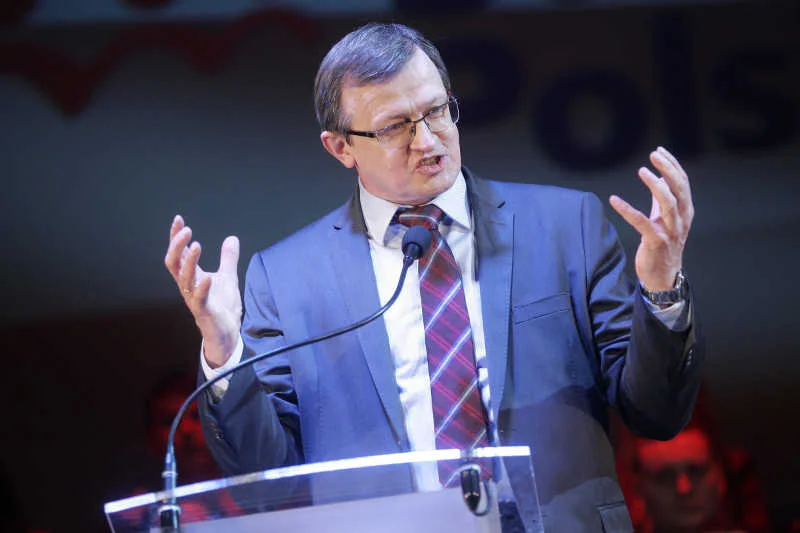 Tadeusz Cymański z Solidarnej Polski zapewnia, że jego partia nie będzie próbowała dogadać się z o. Tadeuszem Rydzykiem za plecami PiS.