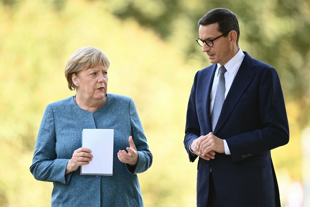 Angela Merkel powiedziała Mateuszowi Morawieckiemu, że ochrona granic UE jest ważna.