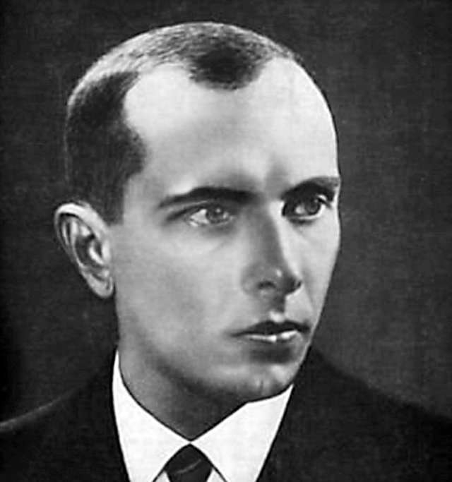 Stepan Bandera - przywódca ukraińskich nacjonalistów.