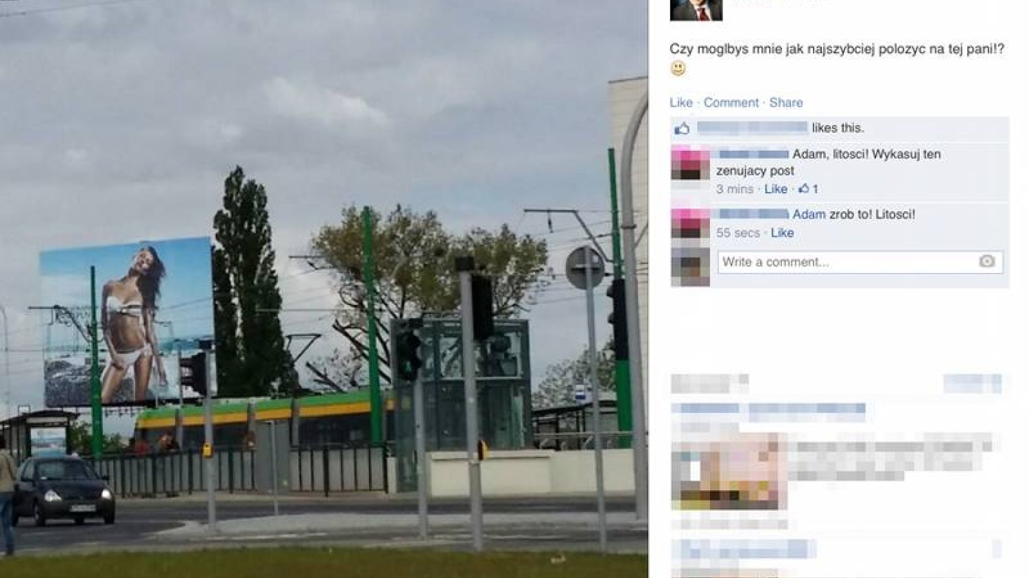 "Czy mógłbyś mnie położyć na tej pani? :)" Taki wpis wrzucił poseł PO i kandydat do Parlamentu Europejskiego Adam Szejnfeld na swojego facebooka