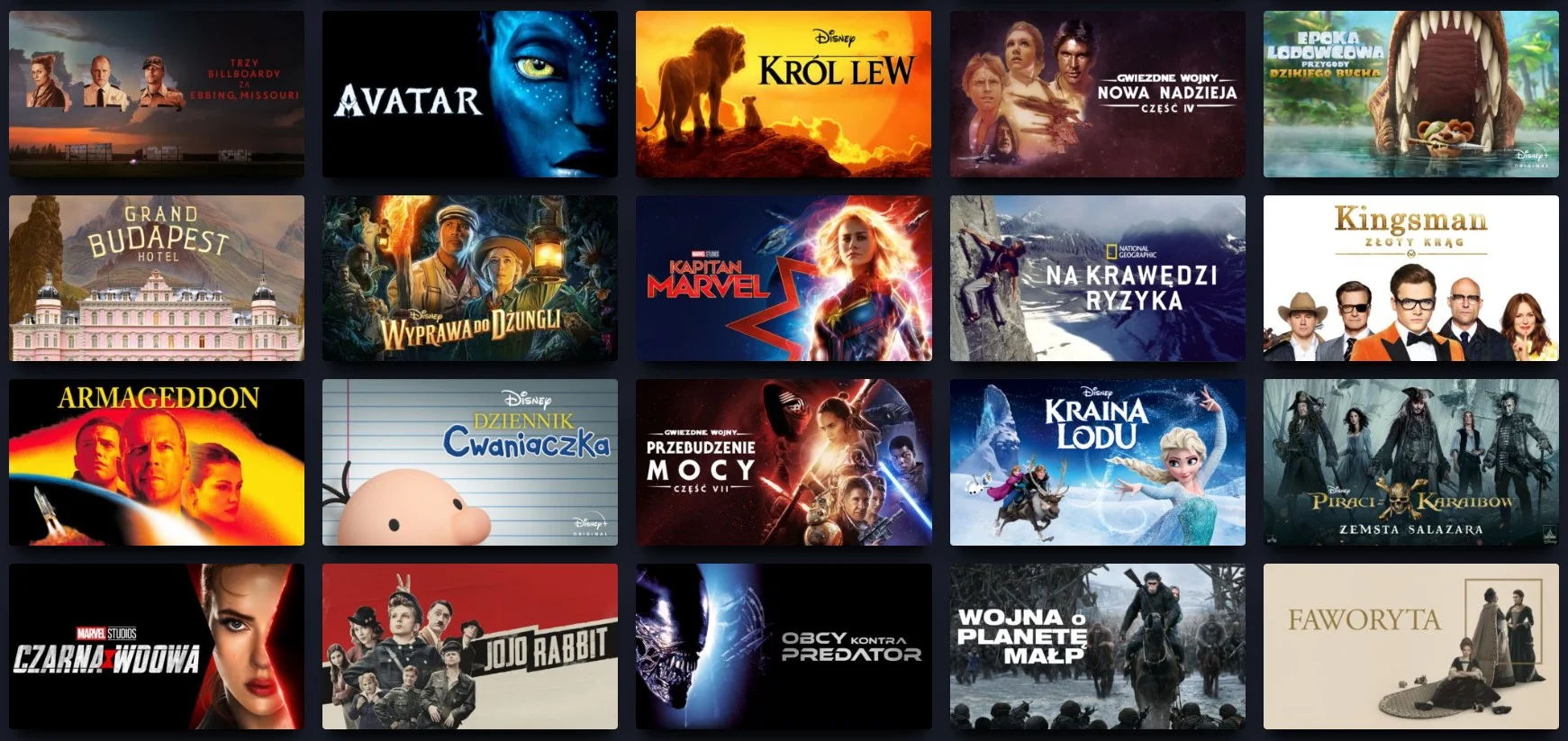 disney plus filmy seriale cena test